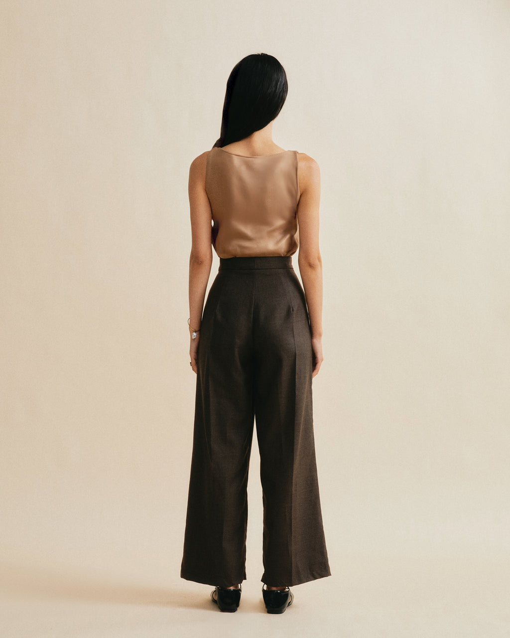 Din Wide-Leg Trousers