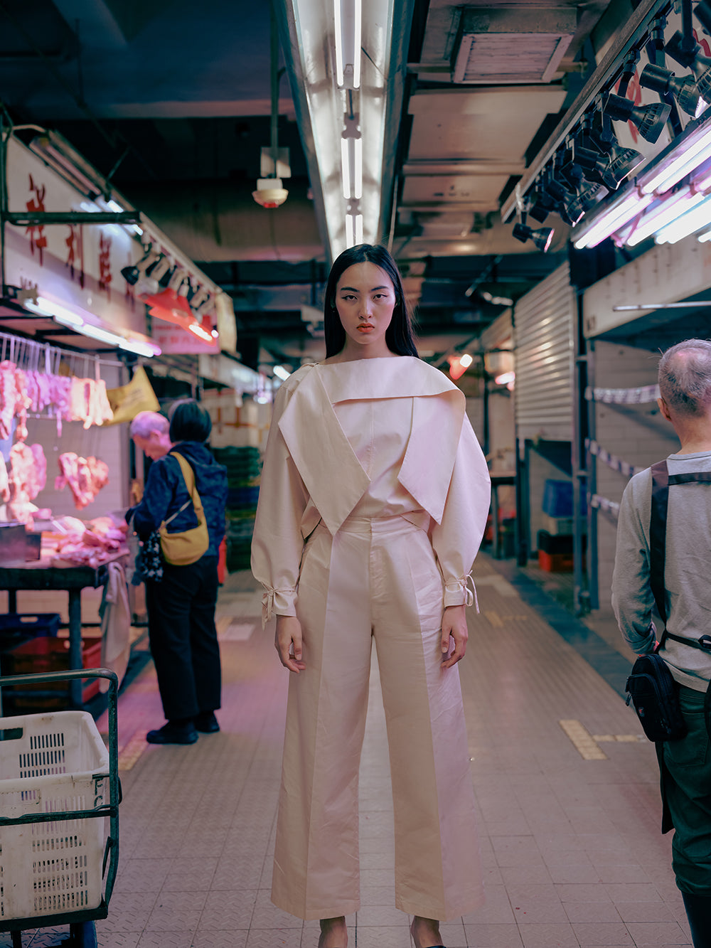 Chom Wide-Leg Trousers