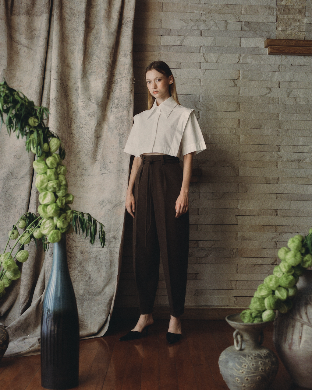 Brown Namtaan-mai Pants