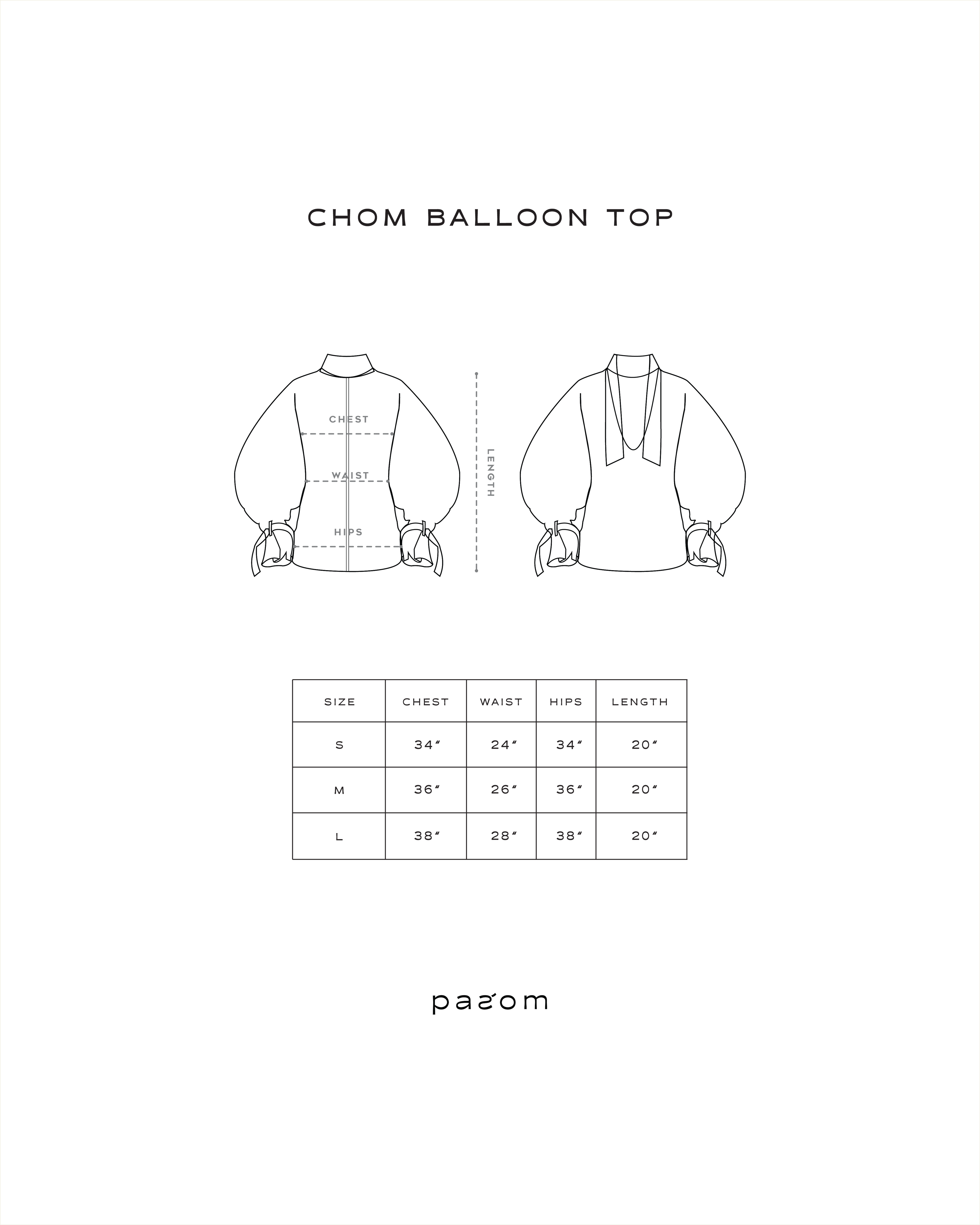 Chom Balloon Top