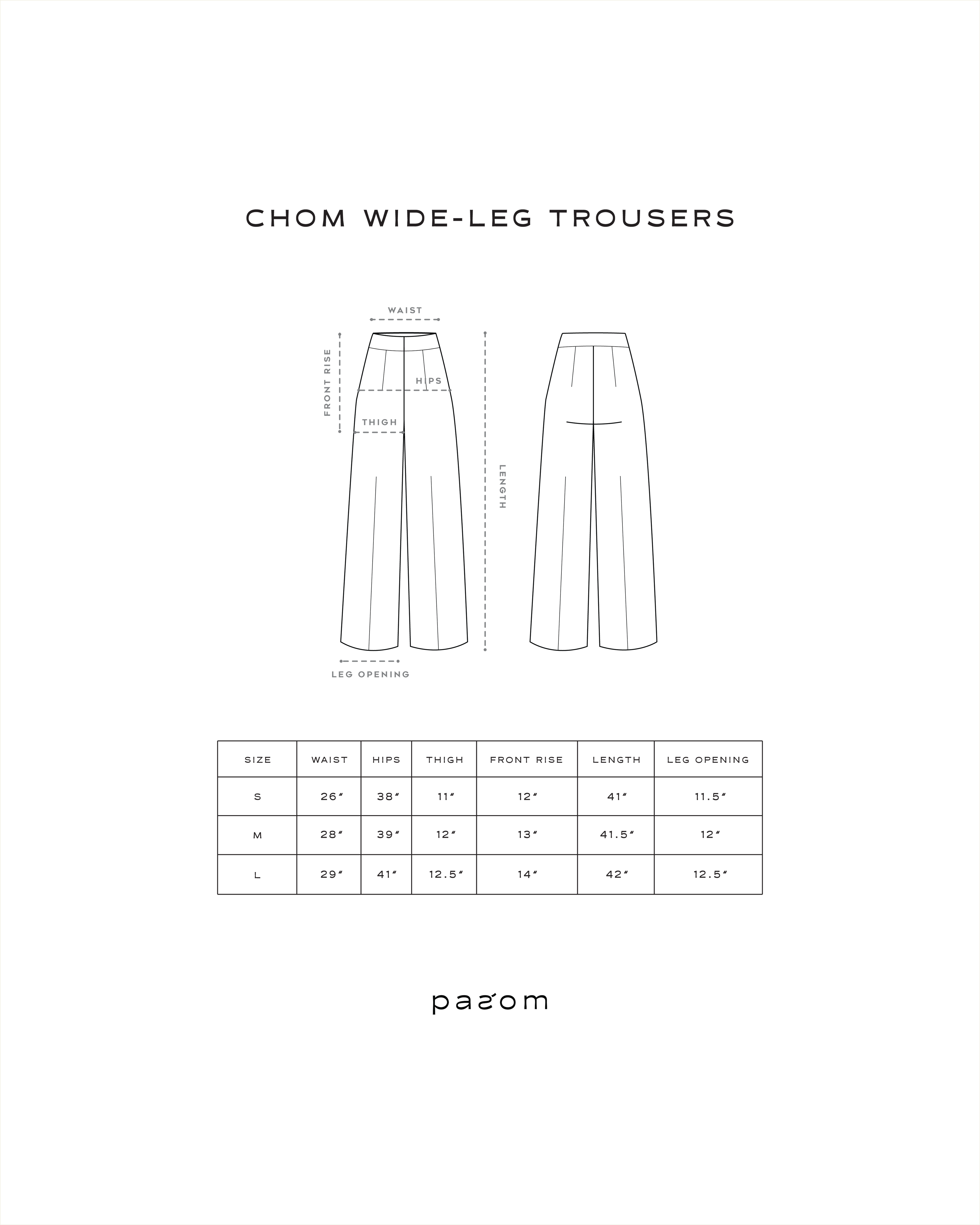 Chom Wide-Leg Trousers